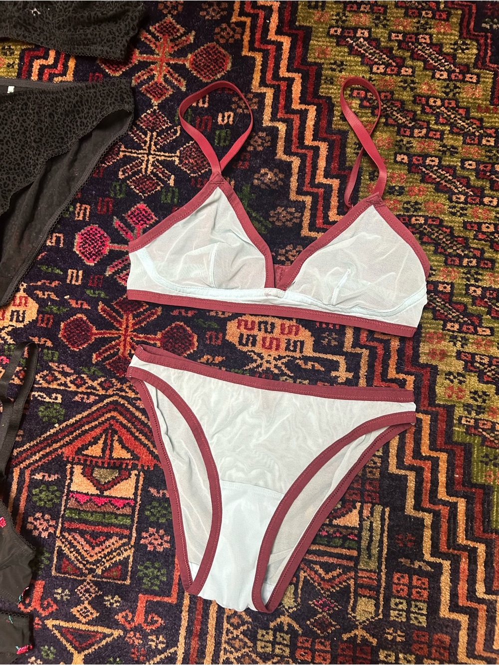 Princess Tam Tam Lingerie Bralette & Panties Set sz S